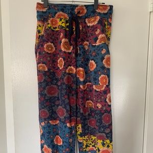 Anthropologie Saturday Sunday Multicolored Patchwork Sweat Pants